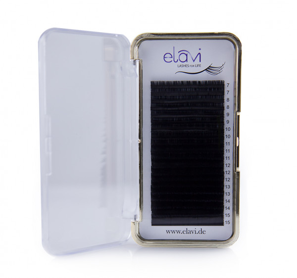 Flat Ellipse Lashes / 1:1 Technik / 20 Reihen pro Box
